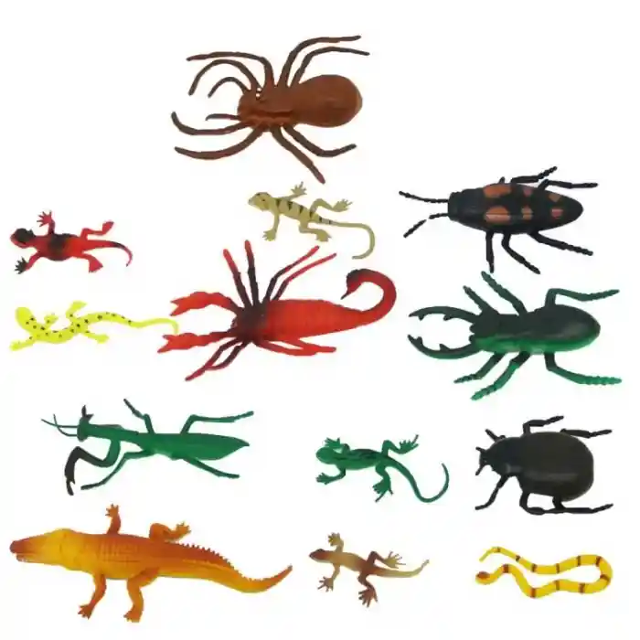 Sürüngenler ve Böcekler Poşetli