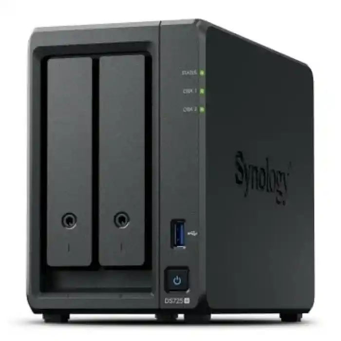 SYNOLOGY DS725PLUS 2 BAY 2xGLAN NAS DEPOLAMA ÜNİTESİ