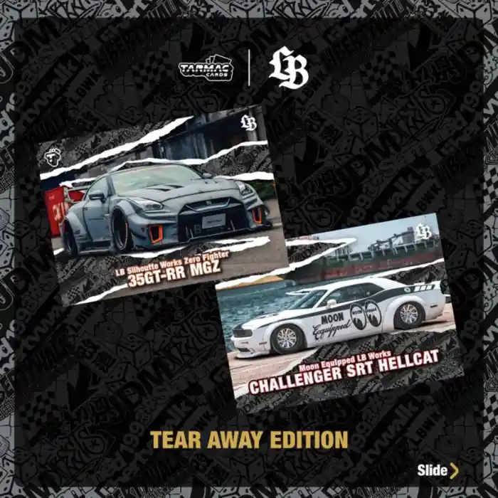 NessiWorld Cards Liberty Walk Koleksiyonluk Kartları Cilt 01 Kutu TC-LBC-01