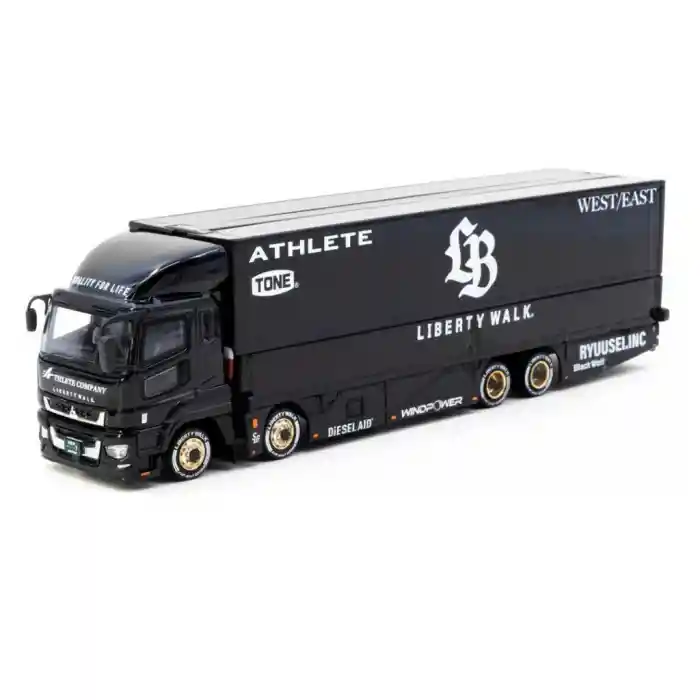 Tarmac Works 1/64 Mitsubishi Fuso Super Great LB-TRUCKS Black
