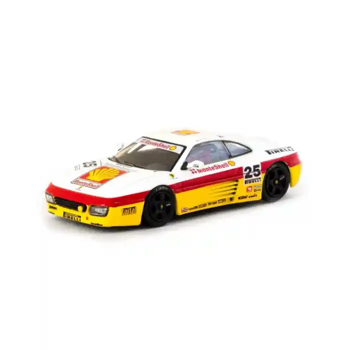 NessiWorld Works X iXO Models 1/64 Ferrari 348 Challenge Italian GT 1994 #25