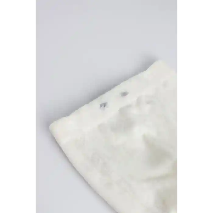 Tekli Düz Külotlu Çorap 50104 Ekru