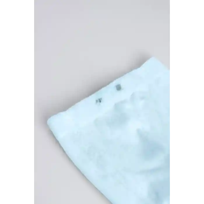 Tekli Düz Külotlu Çorap 50104 Mavi