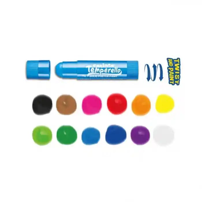 Temperello Poster Boyama Kalemi 12li