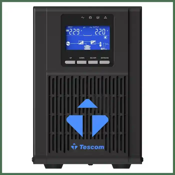 TESCOM NEOLINE 1KVA 2x12V/7AH 1F/1F ONLİNE UPS 900040313