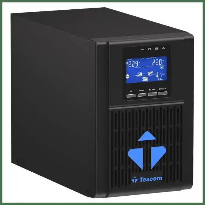 TESCOM NEOLINE 1KVA 2x12V/7AH 1F/1F ONLİNE UPS 900040313