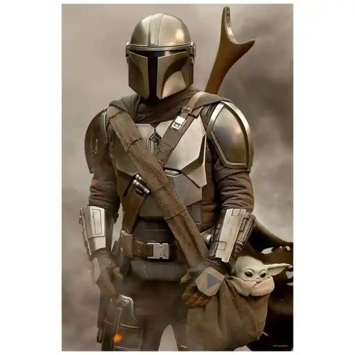 The Mandalorian Metal Kutu Puzzle 300 Parça