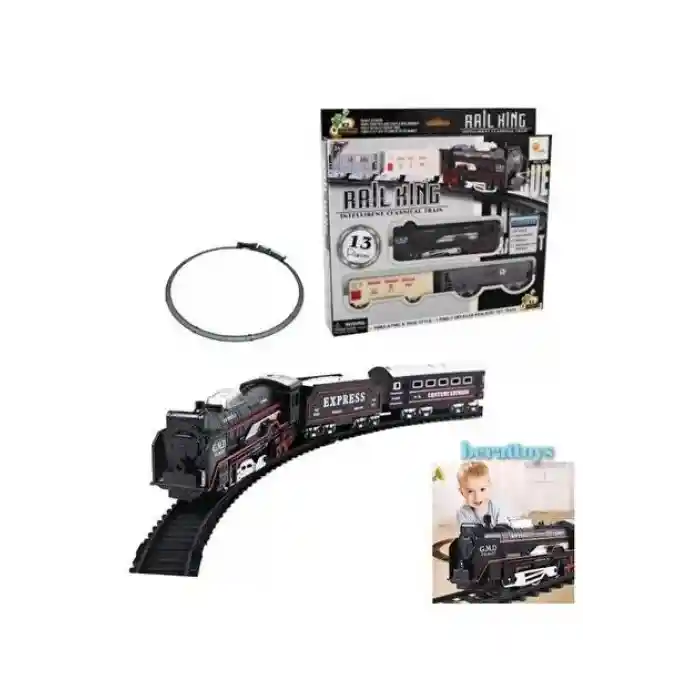 TL05 13 PARÇA IŞIKLI KLASİK TREN- ŞİM