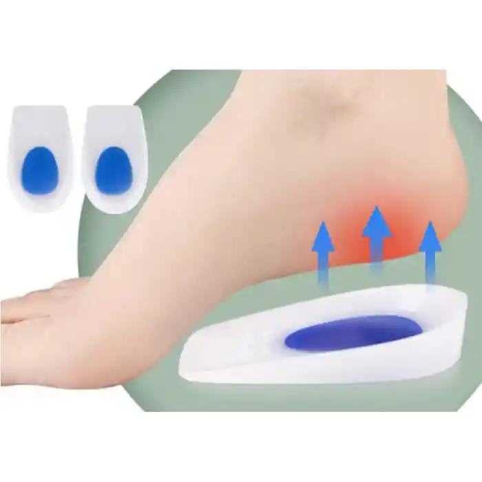 Topuk Silikonu Mavi Beyaz Küçük Boy Kadın