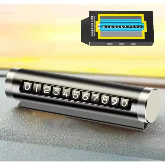 Torpido Üstü Silindir Numaratör Lüx 4 Renk