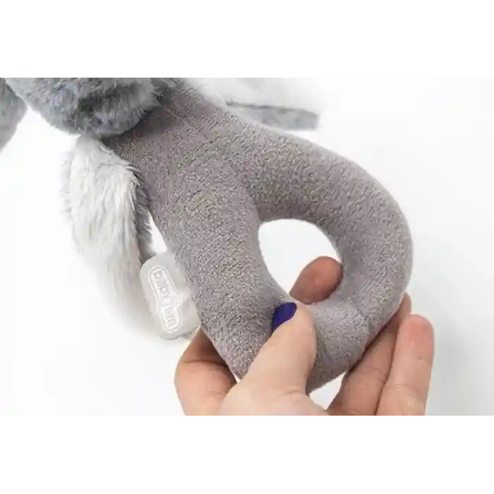  Tutmalı Peluş Mini Tavşan 842 Gri