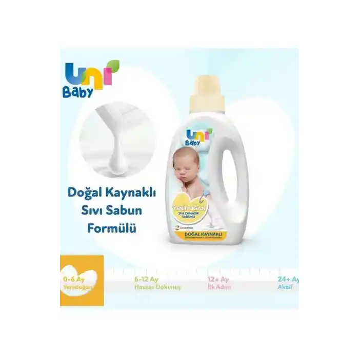 Yenidoğan Sıvı Çamaşır Sabunu 1500 ml