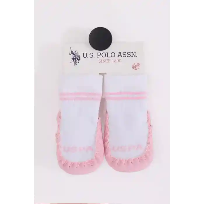 Çarık Çorap USB2800 Beyaz-Pembe