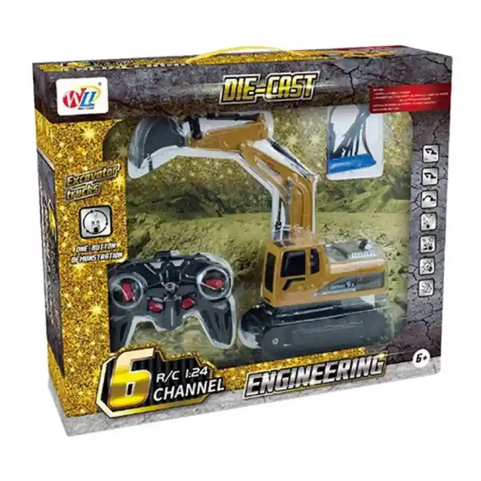 Uzaktan Kumandalı Şarjlı Kepçe