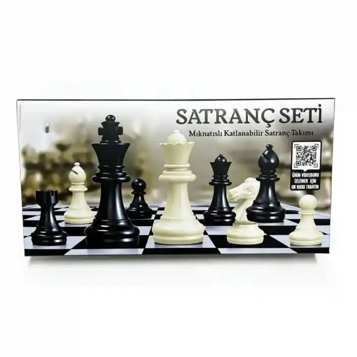 VRD10660 MIKNATISLI KATLANABİLİR SATRANÇ SET