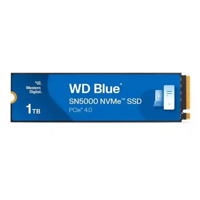 WD BLUE SN5000 1TB 5150/4900MB/s PCIe 4.0 NVME SSD WDS100T4B0E