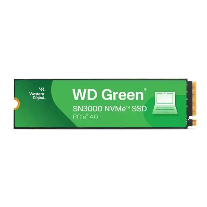 WD GREEN SN3000 500GB 5000/4100MB/s PCIe 4.0 NVME SSD WDS500G4G0E