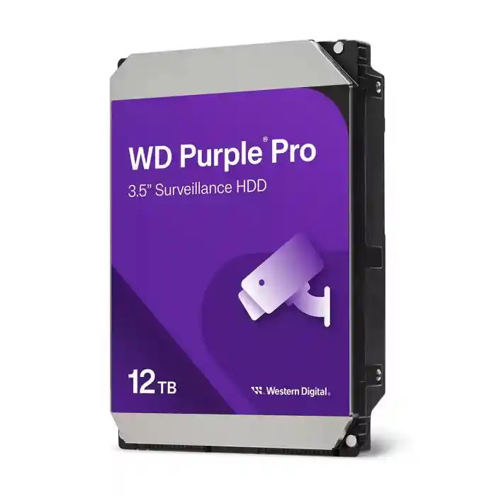 WD PURPLE 12TB 7200RPM 256MB SATA3 6Gbit/sn WD121PURP NAS HDD RESMİ DİSTİ GARANTİLİ