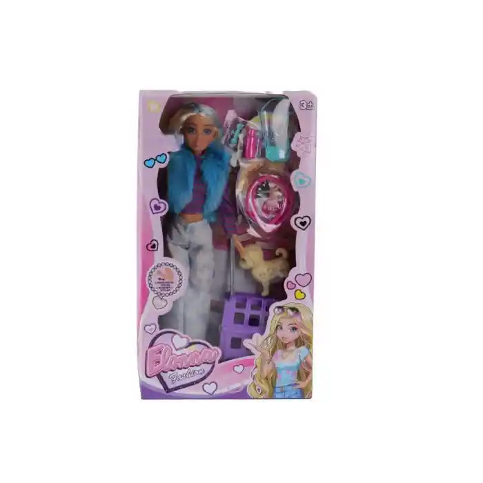 WG-661003 KUTULU 29 CM AKSESUARLI KÖPEK