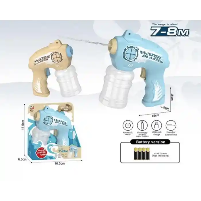 X3 PİLLİ OTOMATİK SU TABANCASI