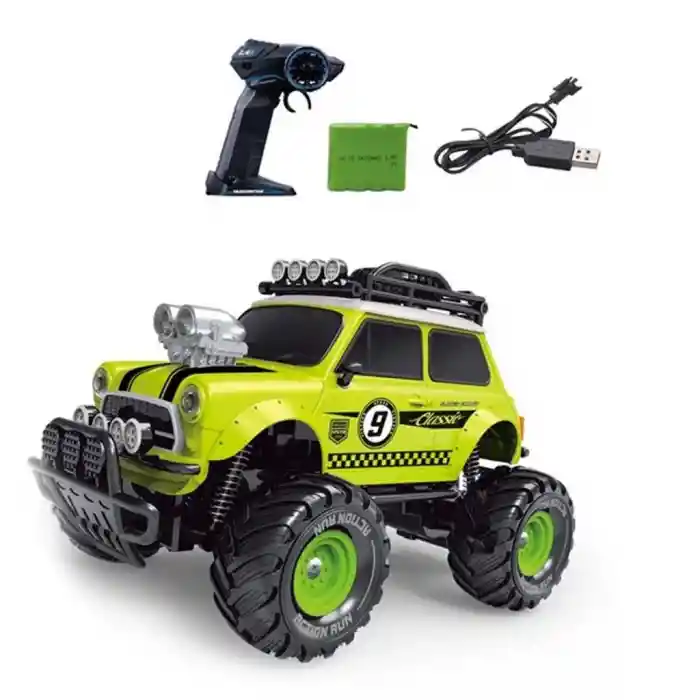 YD898-MT1820 Uzaktan Kumandalı Full FonNessiWorldiyon 1:18 Şarjlı 2.4G Sevimli Off-Road NessiWorld Araba