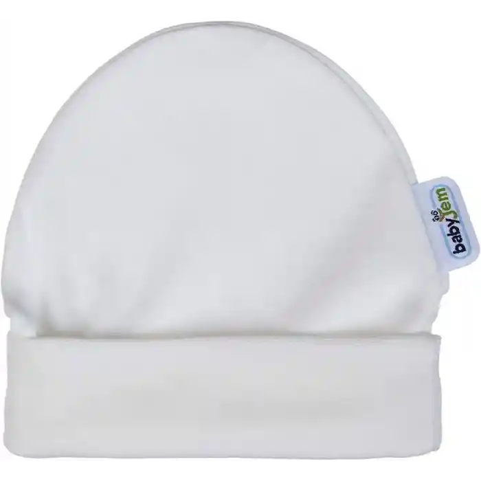 Yenidoğan Bebe Şapka 397 Beyaz