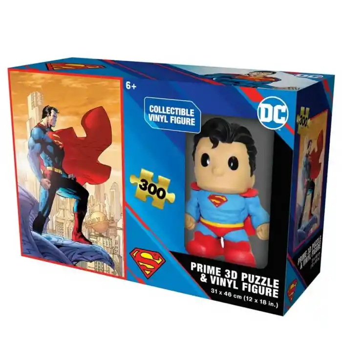 Yetişkin Puzzle 300 Parça ve Superman Figür