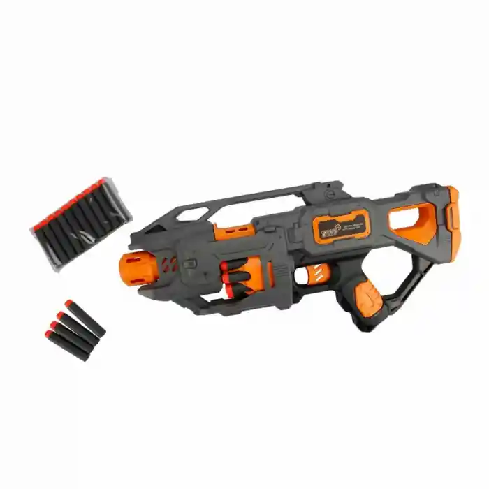 Toys 20 Mermili Sünger Dart Atan Silah 45 cm