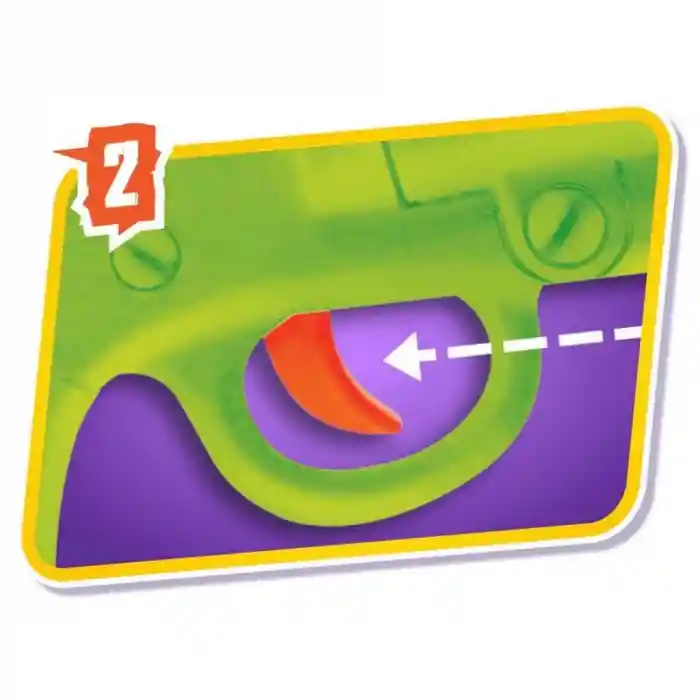 Zombie Hunter 9 Mermili Sünger Dart Atan Silah 31 cm