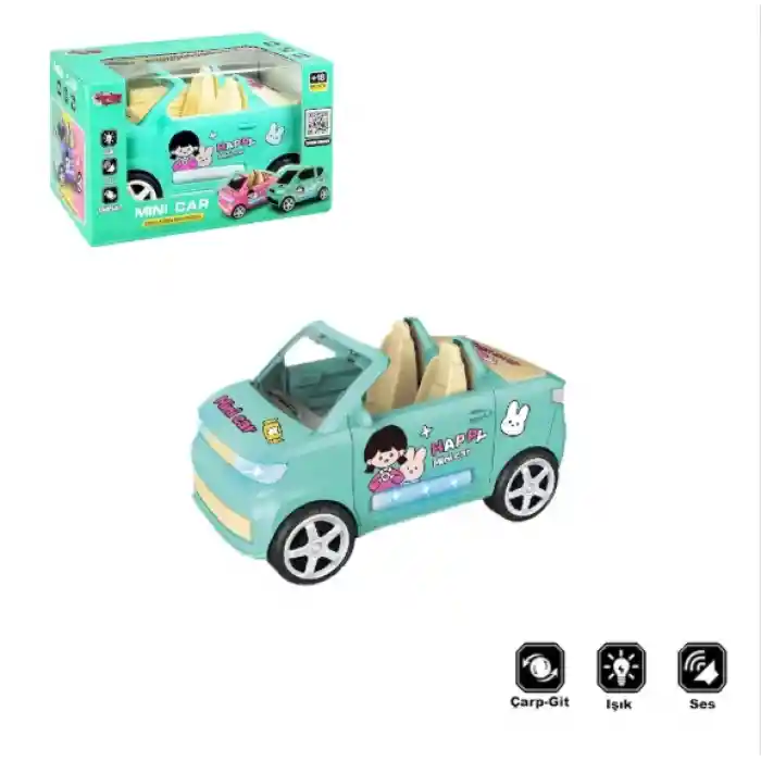 ZR169-2 KUT.ÇARP DÖN RENKLİ ARABA -VRD