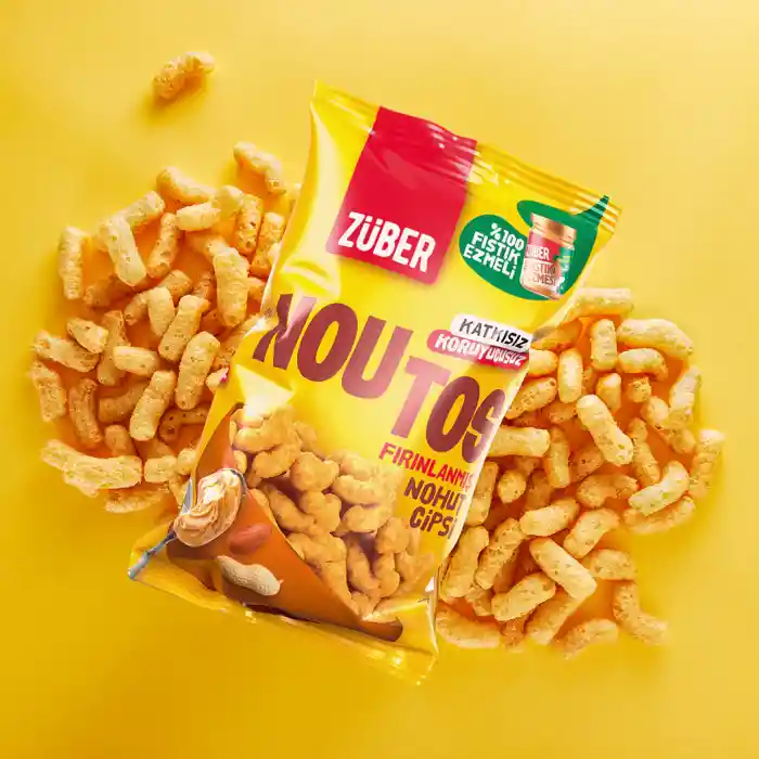 Noutos Fırın Nohut Cipsi 55 Gr Fıstık