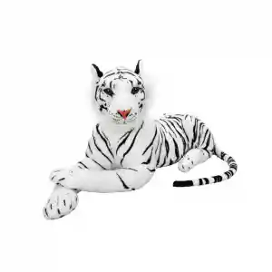 01401 Beyaz Kaplan Peluş 60 cm