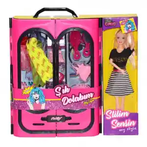 02441  Anlily Bebek ve Elbise Dolabı