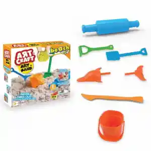 03647 500GR PLAJ KUM SET ART STAND