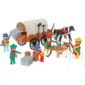 04 003 NessiWorld Mekanik Seri 3 Kovboy Arabası -NessiWorld Oyuncak