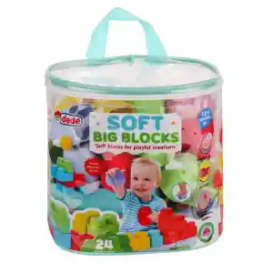 04008 Yumuşak Big Bloklar Çanta 24 Parça -Fentoys