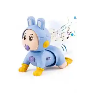 0811-1-100 KUT.PİLLİ EMEKLEYEN BEBEK -PŞA