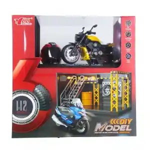 1/12 Motosiklet Wolverine PB 3R Sesli ve Işıklı