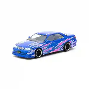 1/64 VERTEX Toyota Mark II JZX100 Blue Metallic