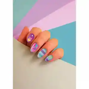 18896 Tak ve Git Tırnaklar - Rengarenk