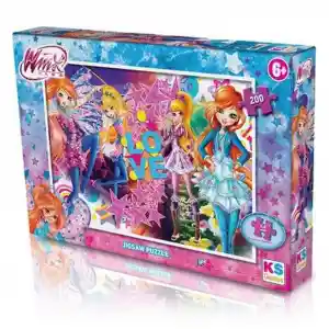200 Parça Winx Club Puzzle