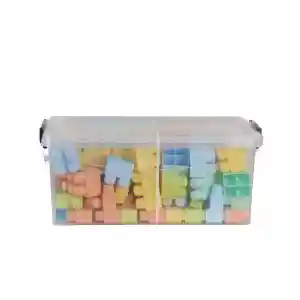 5214 OYUNCAK SANDIKTA BÜYÜK RENKLİ BLOKLAR 125 PARÇA