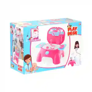 573-BP LITTLE NURSE OYUN TABURESİ DOKTOR SET KIZ(Ürün oyuncaktır)