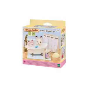 5739 Sylvanian Families Banyo ve Duş Seti (figürler dahil değildir) +3 yaş