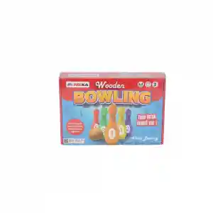 5821  -Wooden Bowling
