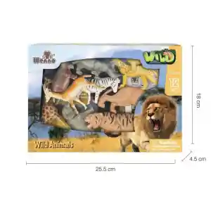 5901-5903-5904 Kutulu 12 parça Hayvan Seti