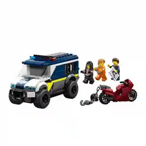 60479 City Mahkum Nakliye Polis Aracı 198 parça +6 yaş