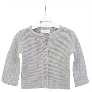 AC24333 Basic Bebe Ceket Grey Melange