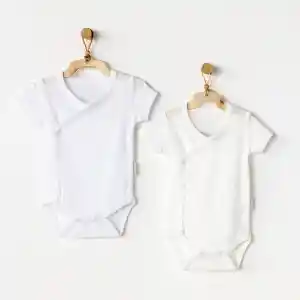 AC25643 2Li Zıbın Body Beyaz-Ekru