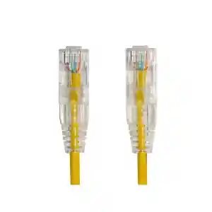 AGER AC-602-0015 15CM UTP SLIM CAT6 PATCH KABLO SARI Cu, LSZH AWG 28